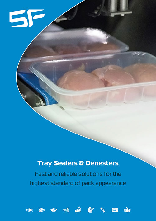 Tray Sealing & Denesting brochure cover