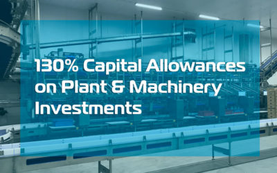 130% Capital Allowances on Plant & Machinery Investments