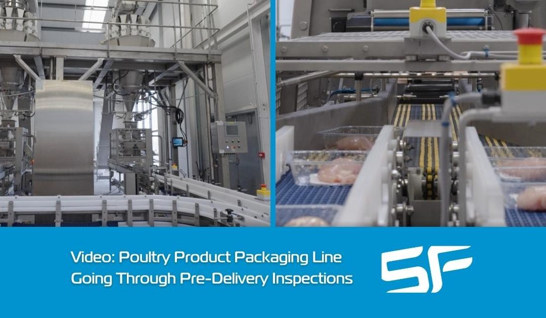 Video: Poultry Product Packaging Line for Middle East Customer Going Through Pre-Delivery Inspection