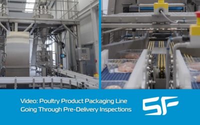 Video: Poultry Product Packaging Line for Middle East Customer Going Through Pre-Delivery Inspection