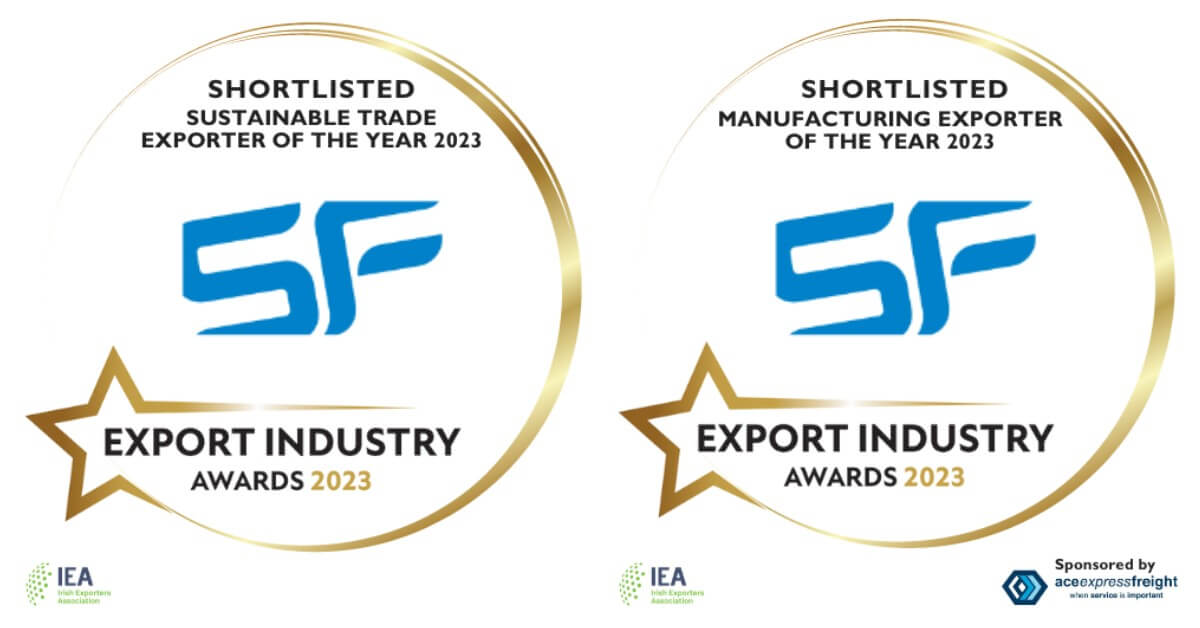 SF Engineering Shortlisted for 2 Irish Export Industry Awards