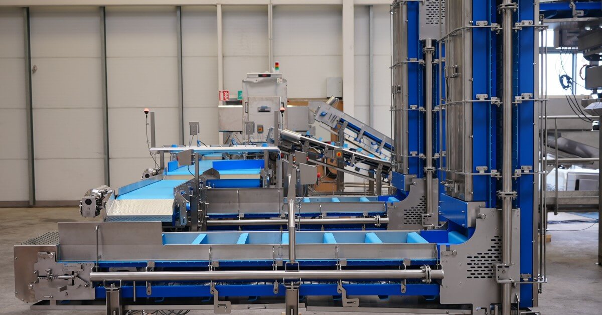 EHEDG specification production line with an open design